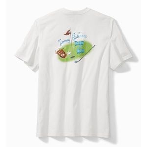 NWOT Tommy Bahama Bump and Rum Pocket T-Shirt